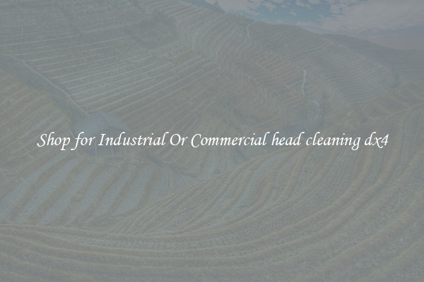 Shop for Industrial Or Commercial head cleaning dx4