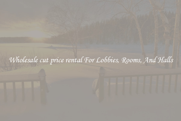 Wholesale cut price rental For Lobbies, Rooms, And Halls