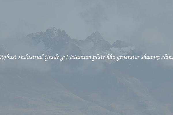 Robust Industrial Grade gr1 titanium plate hho generator shaanxi china